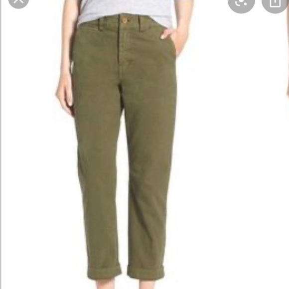 Madewell Pants - Madewell Rivington Cropped Pants